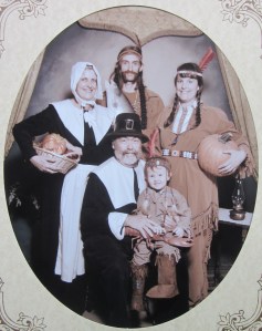 A blended pilgrim family